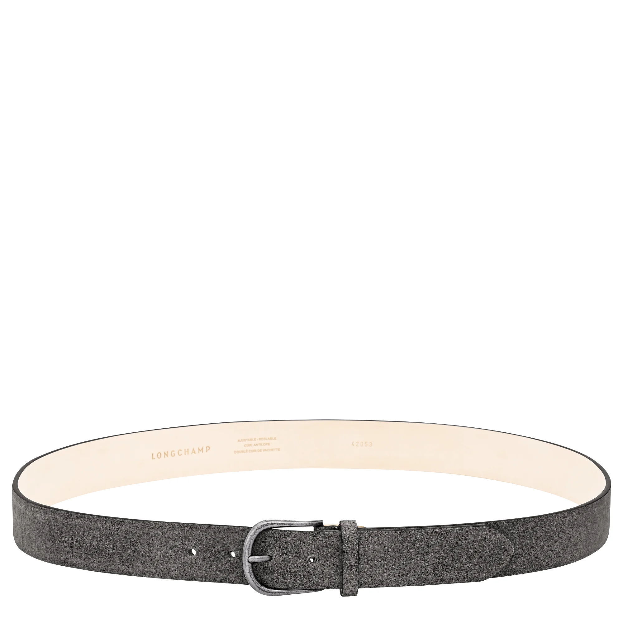 Men's belt Graphite - Leather - 1