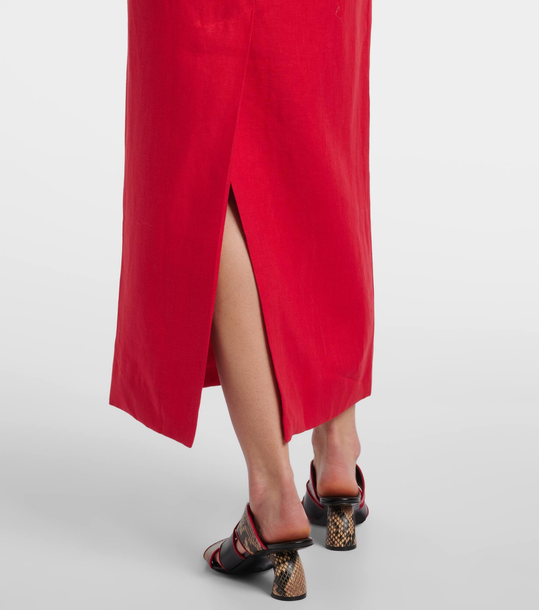 Felice linen maxi dress - 5