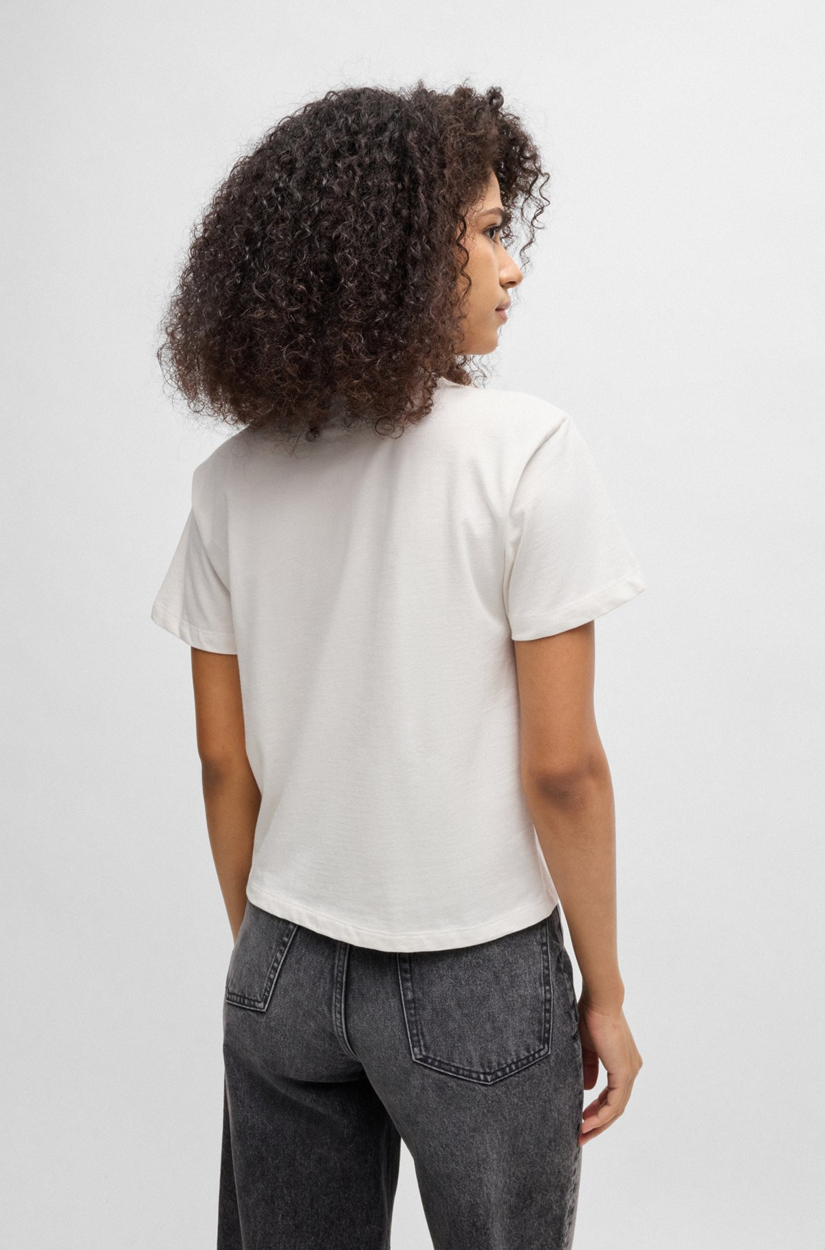 COTTON T-SHIRT WITH SEASONAL GRAPHIC PRINT - 4