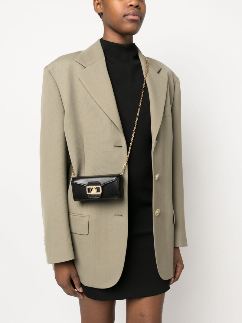 Lanvin logo-plaque mini bag outlook