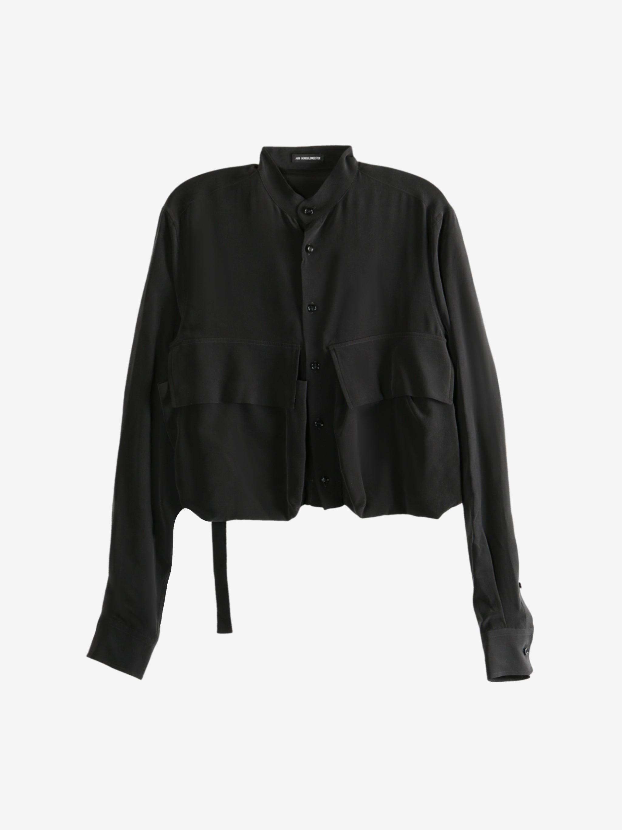 ANN DEMEULEMEESTER - Women Karita Cargo Cropped Shirt - 4