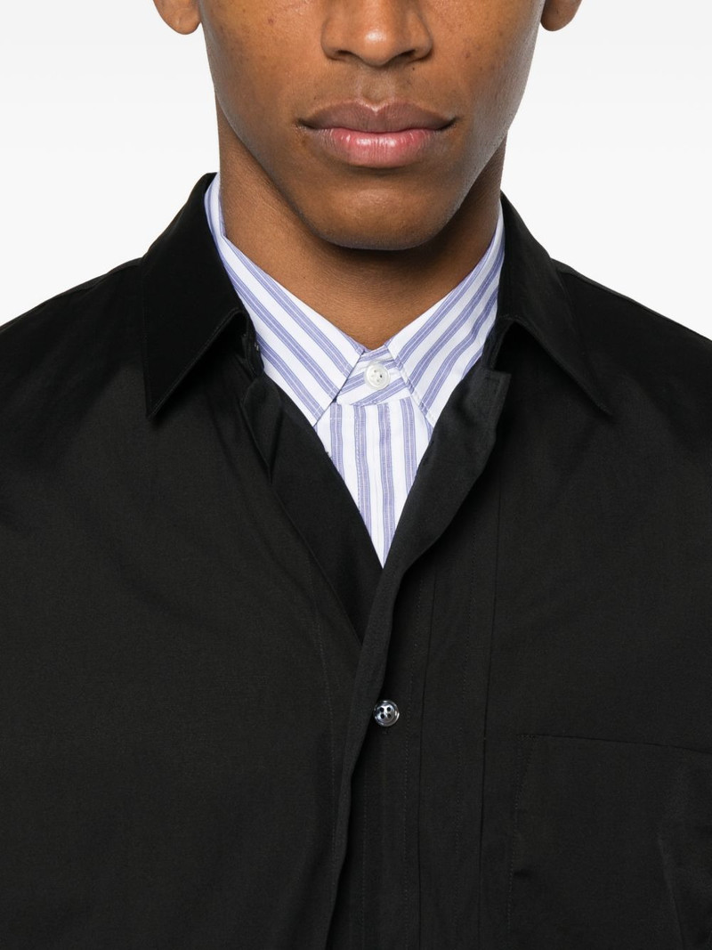 chest-pocket long-sleeves shirt 5