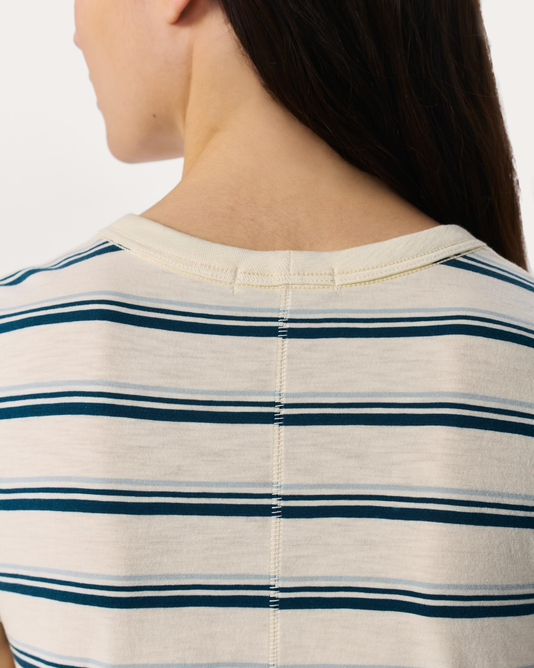 The Slub Striped Tee - 6