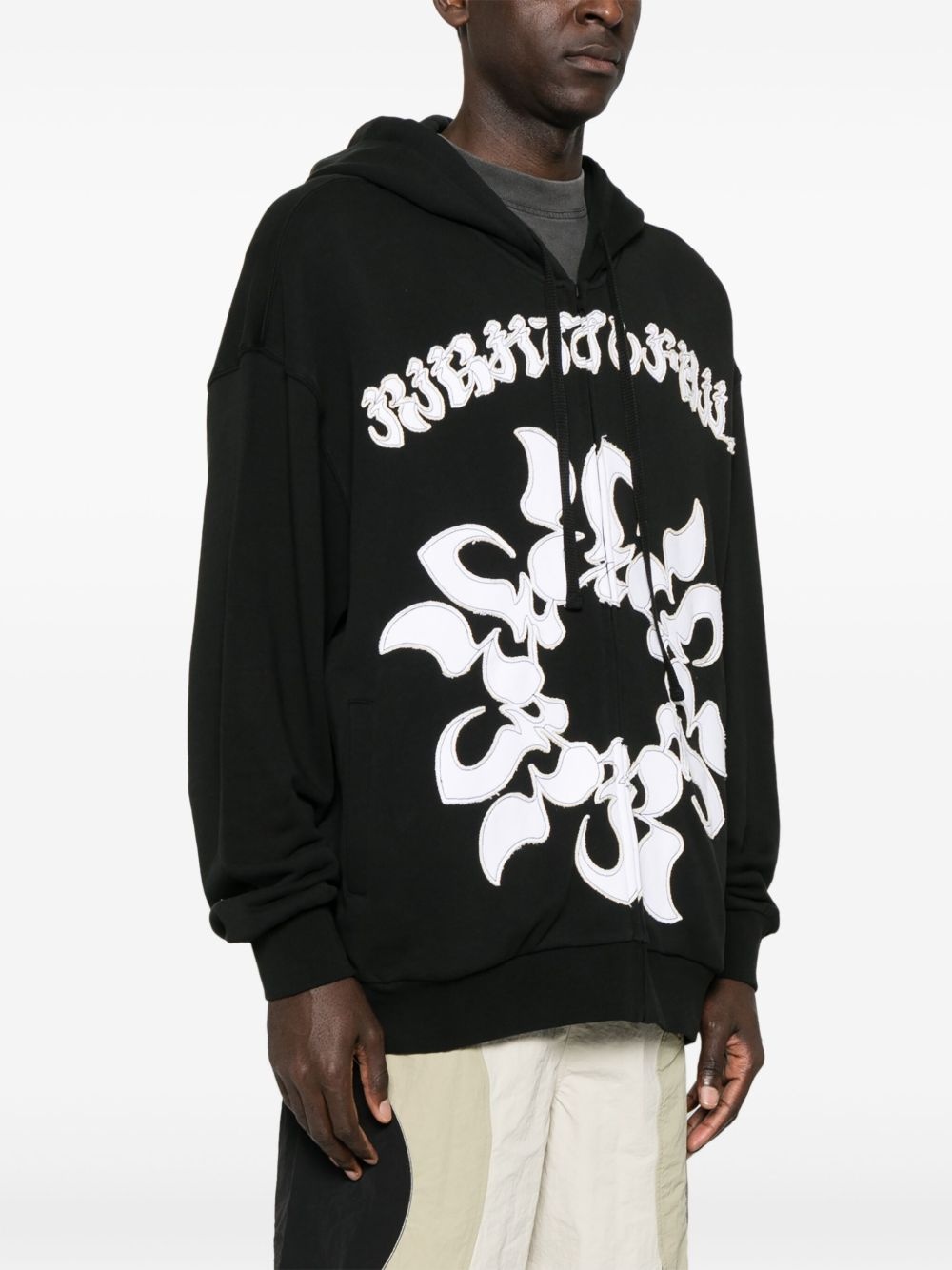 R-patch hoodie - 3