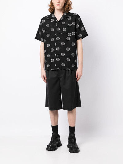 CLOT polka-dot short-sleeved shirt outlook