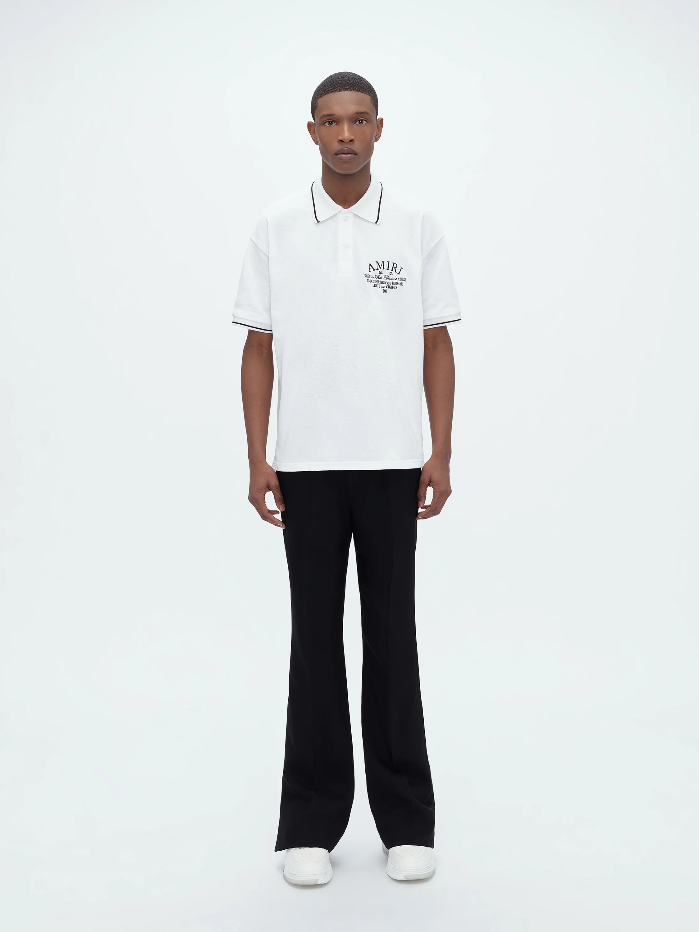 AMIRI ARTS DISTRICT PIQUE POLO - 2
