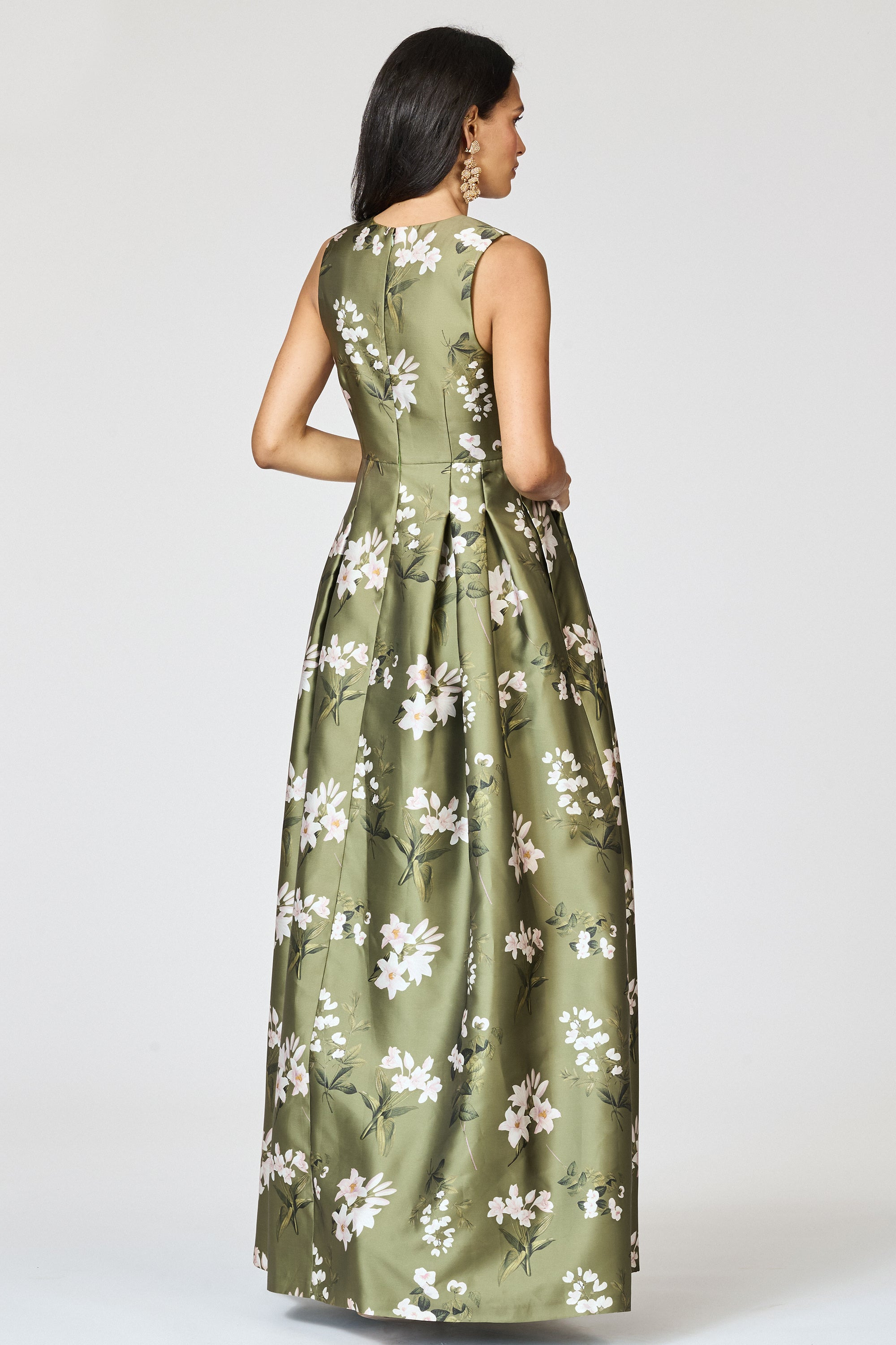 BROOKE GOWN - MOSS FORMOSA - 4