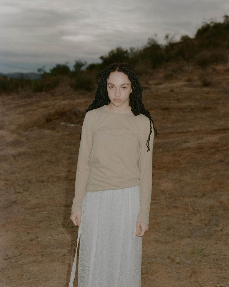 Silk Long Sleeve Tee - Wild Silk Jersey 4