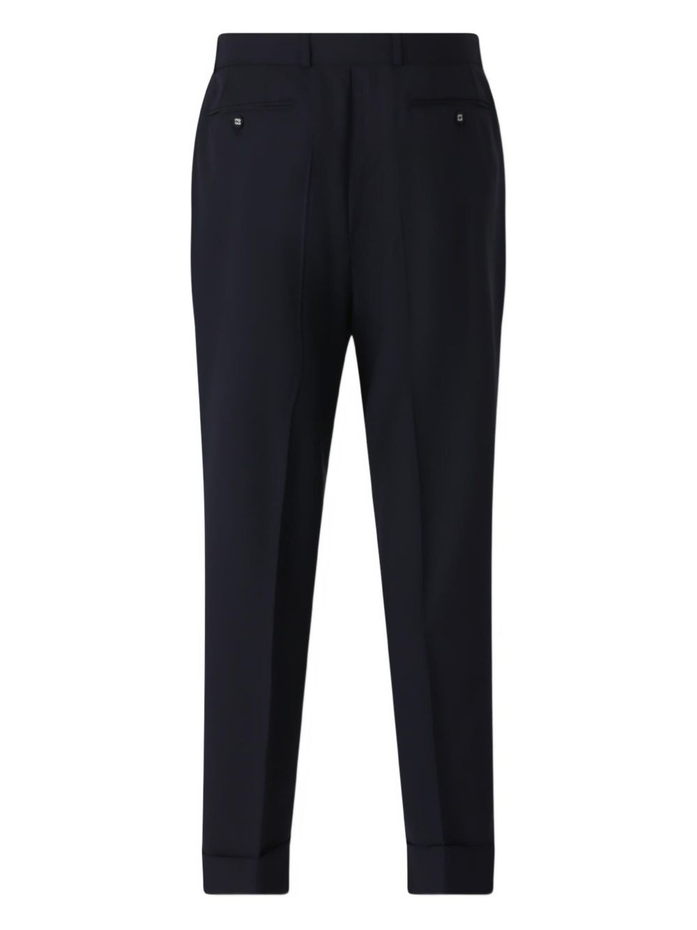 pleated belted trousers - 2