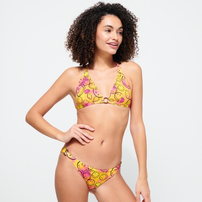 Women Halter Bikini Top Monsieur André - Vilebrequin x Smiley® - 5