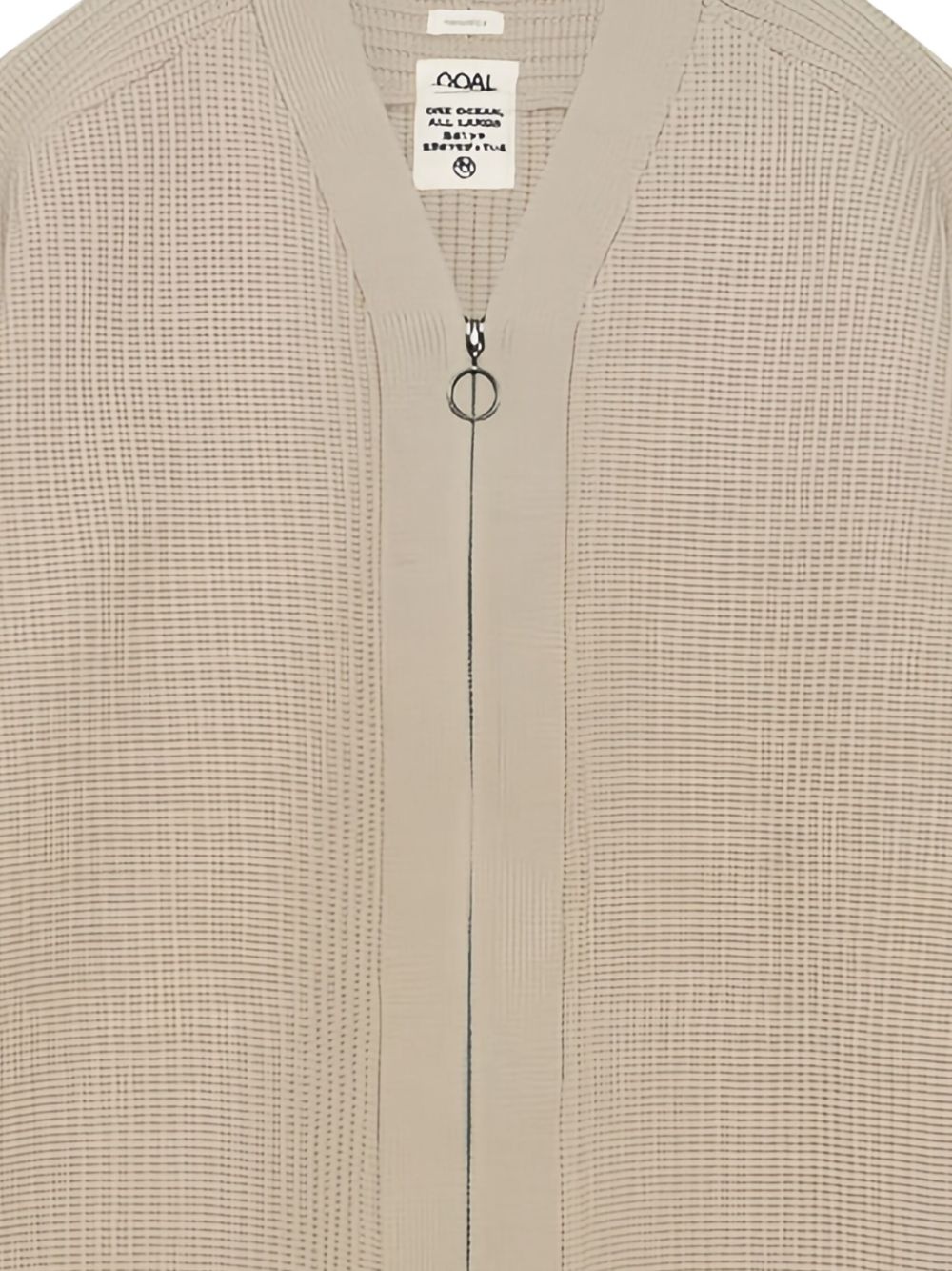 zip-front cardigan - 2