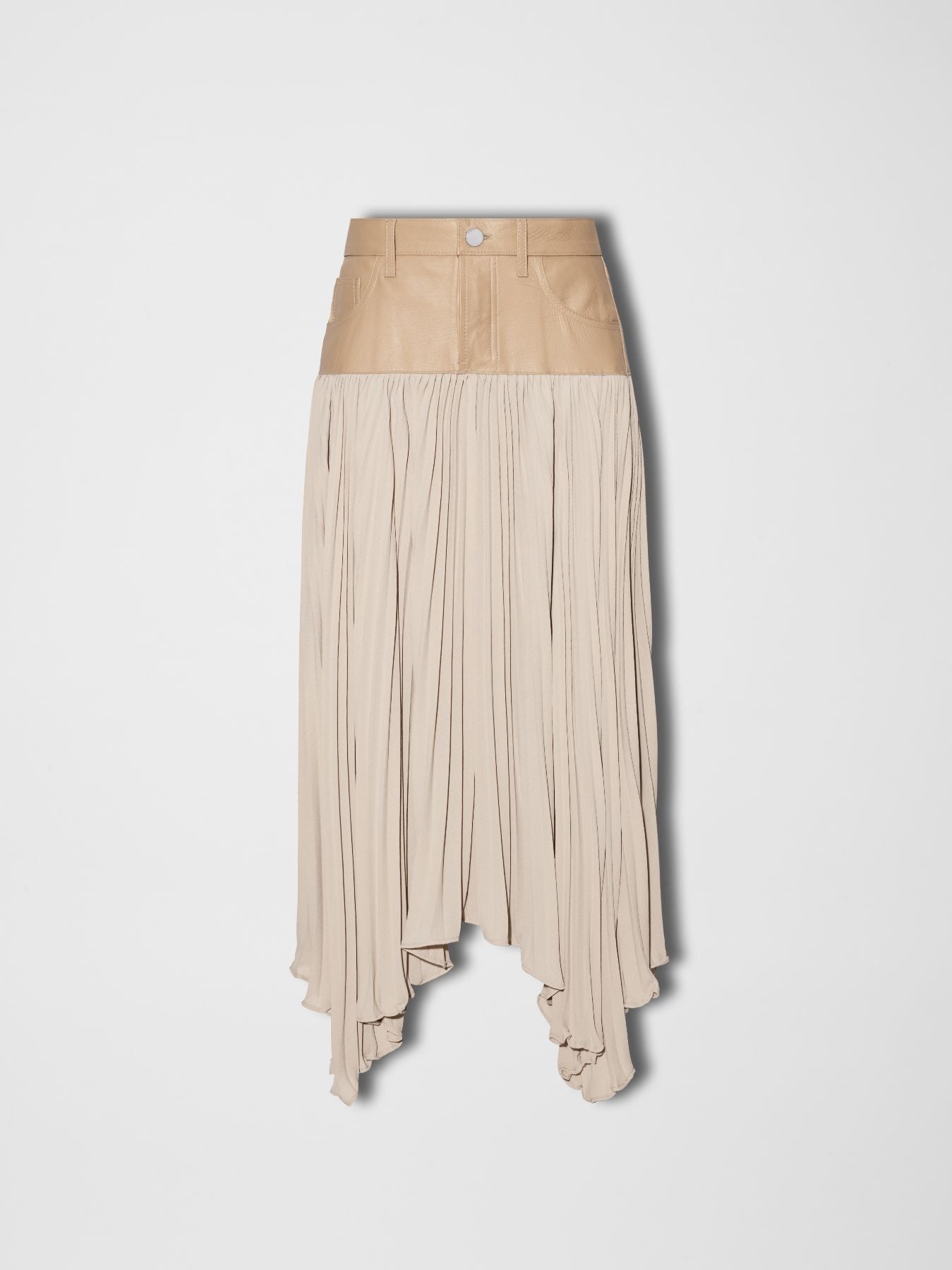 HYBRID PLEATED SKIRT - 1