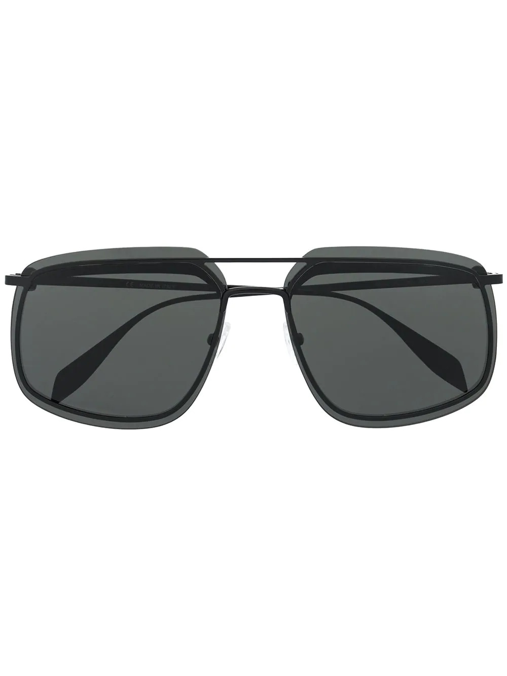 square-frame sunglasses - 1