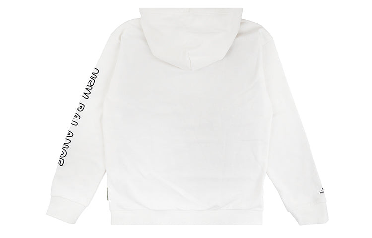 New Balance x JHl Printing Graphic Hoodie 'White' NCA89043-IV - 2