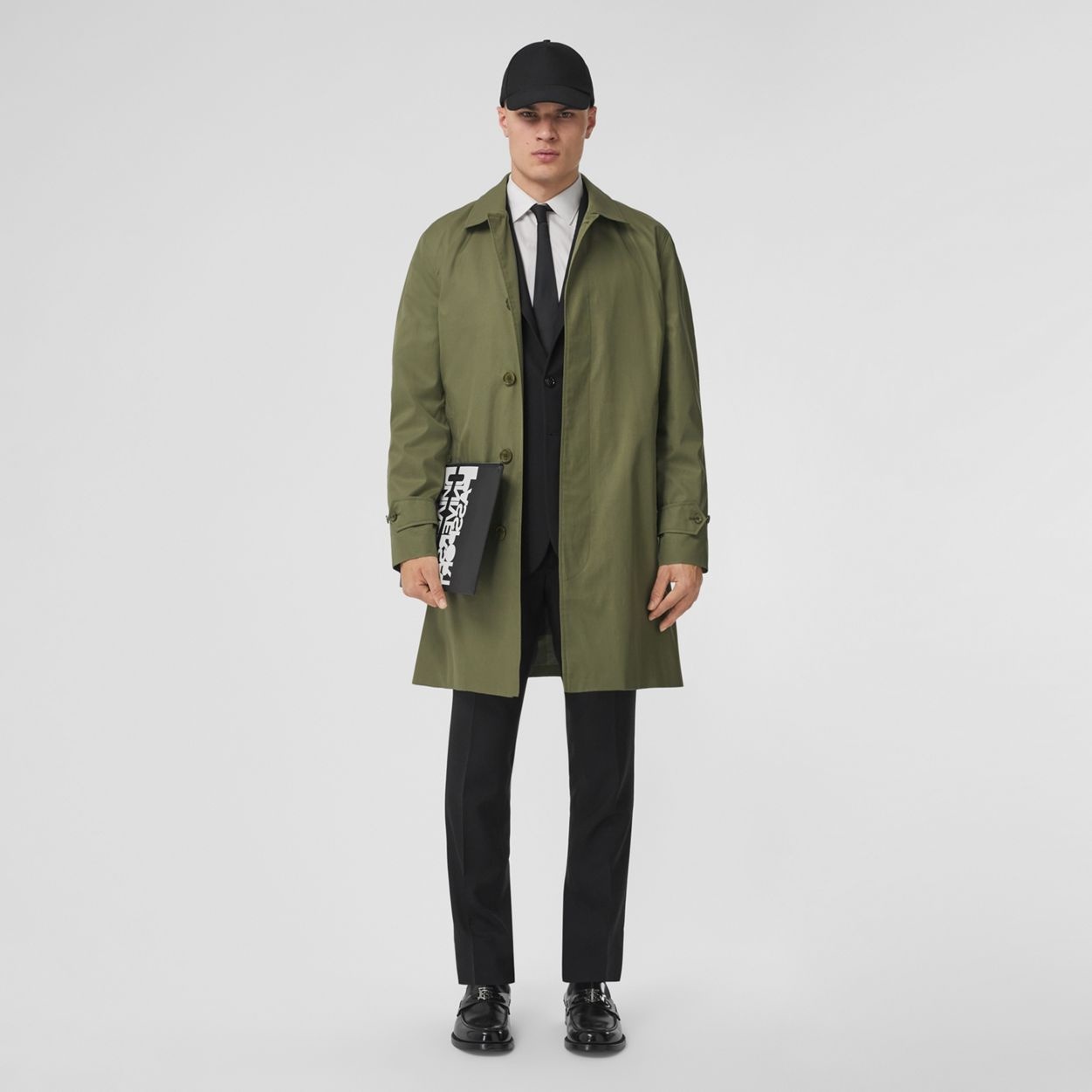 Cotton Gabardine Car Coat - 7