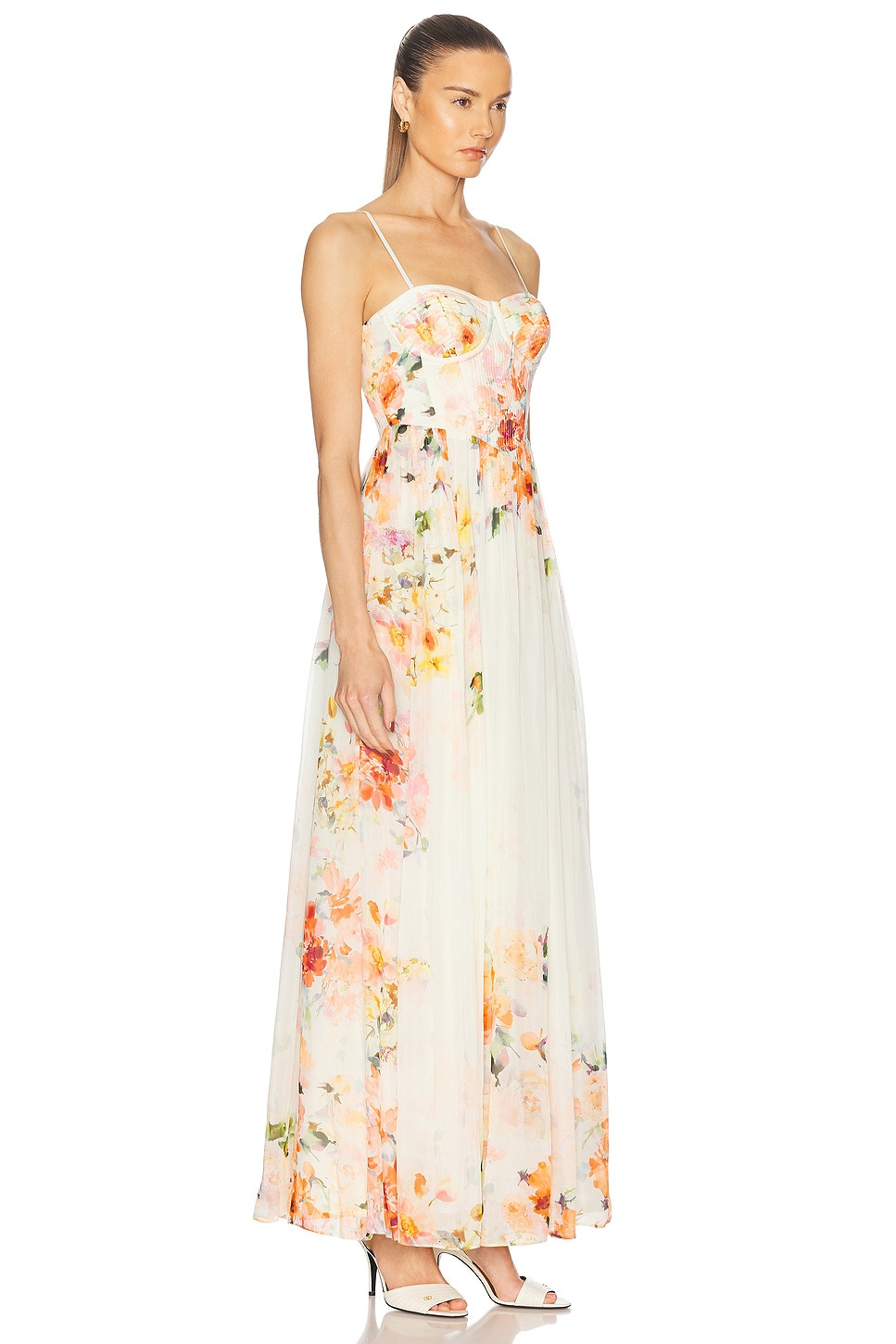 Saba Corseted Long Dress - 2