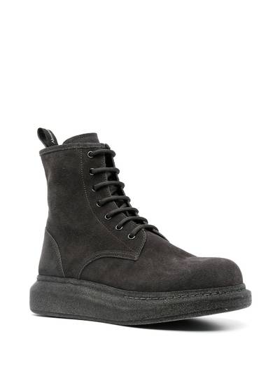 Alexander McQueen Hybrid lace-up boots outlook