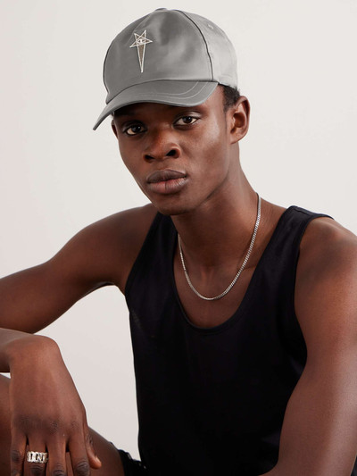 Rick Owens + Champion Logo-Appliquéd Recycled-Shell Cap outlook
