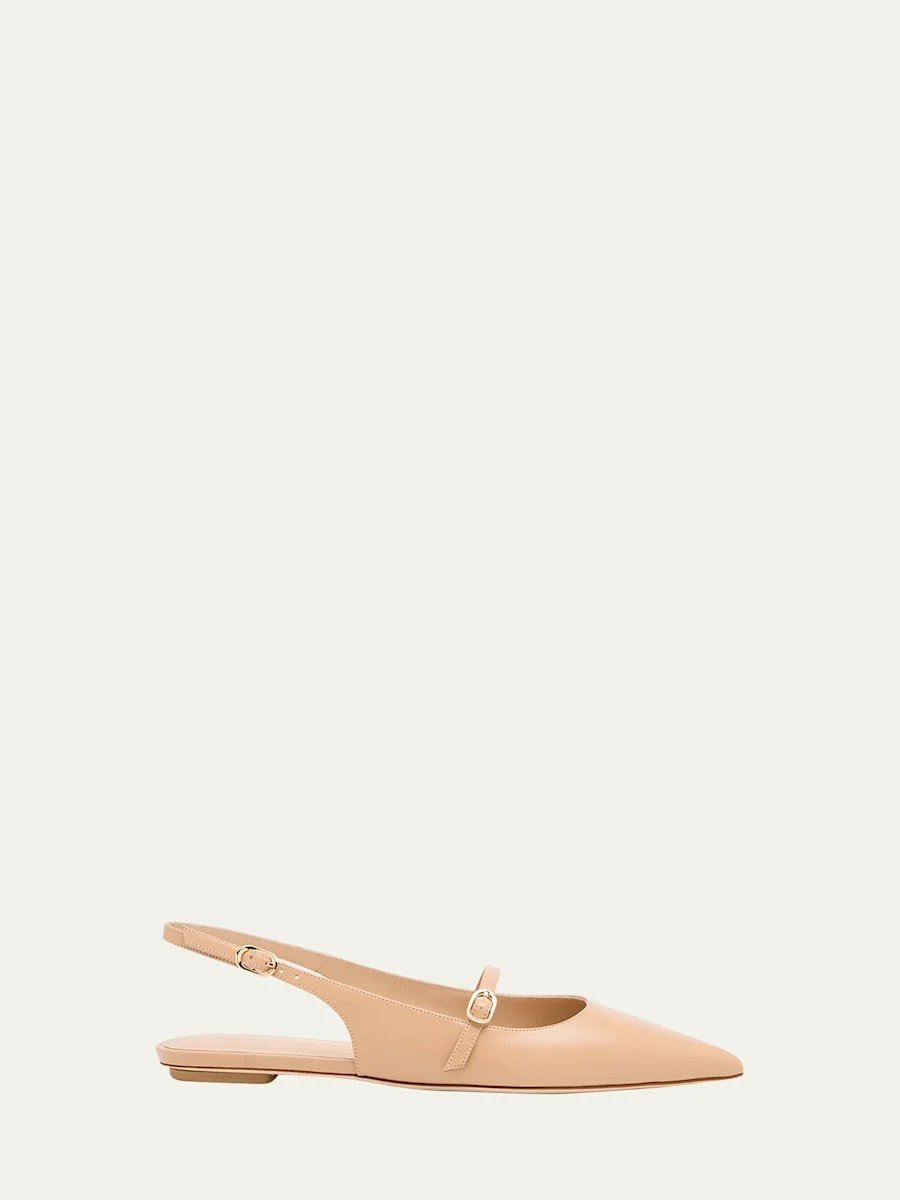 Emilia Mary Jane Slingback Ballerina Flats - 1