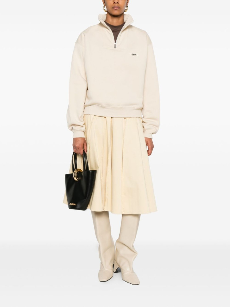 JACQUEMUS Le camionneur Gros Grain sweatshirt outlook