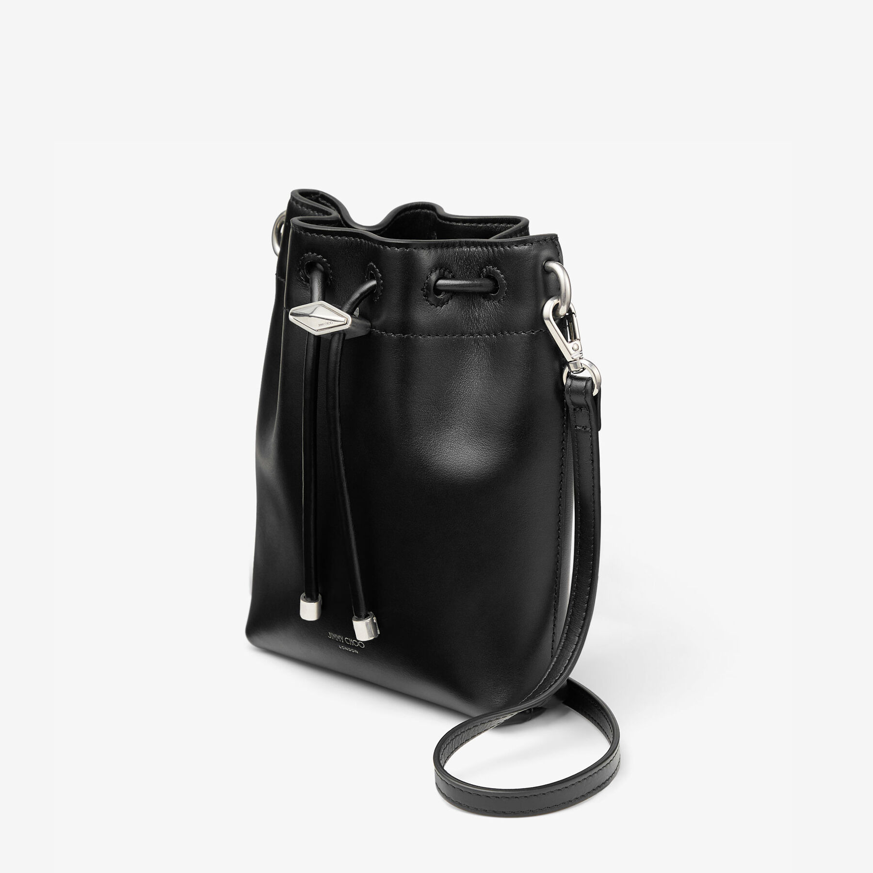 Cinch Mini
Black Leather Mini Bag - 3