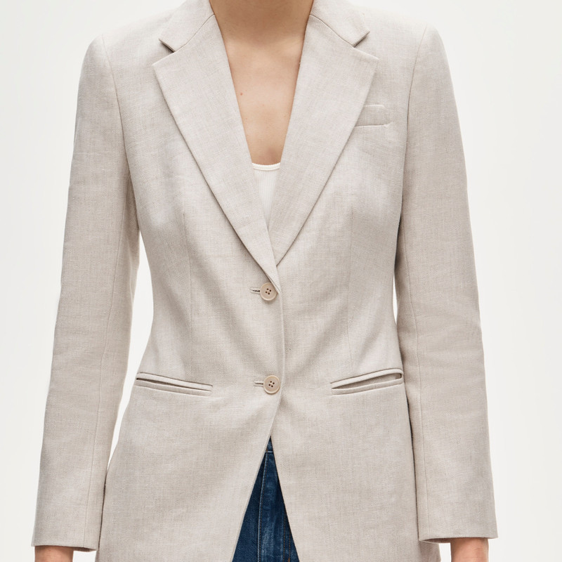 Margeaux blazer in stretch linen blend 4