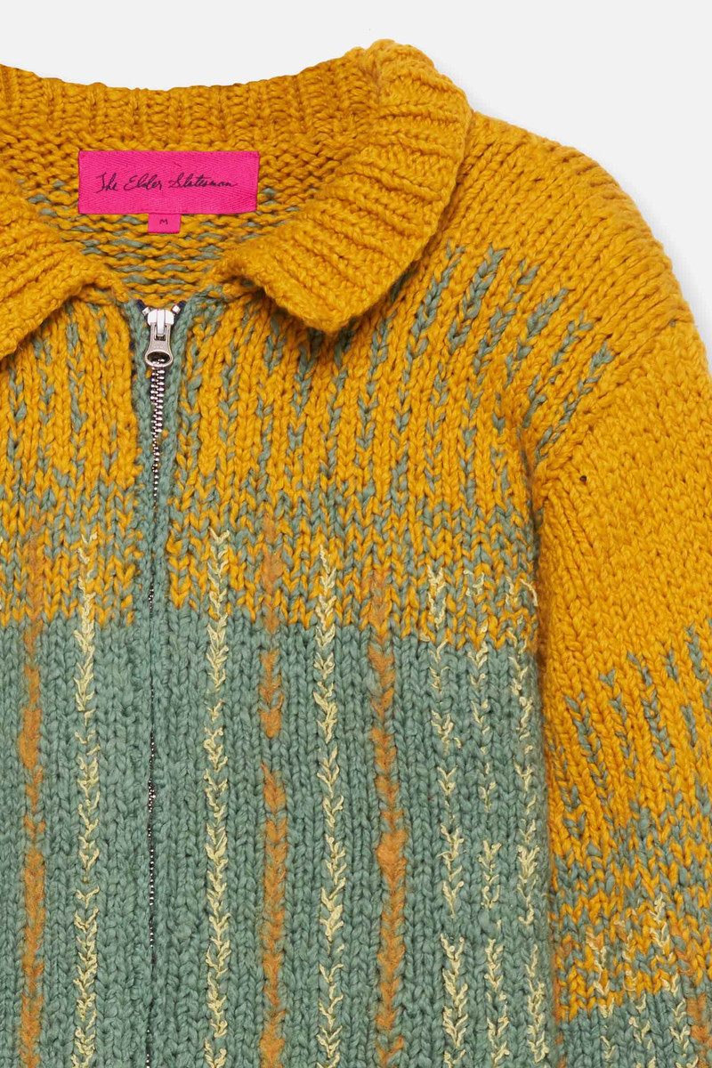 BRUSHSTROKE ZIP JACKET 5