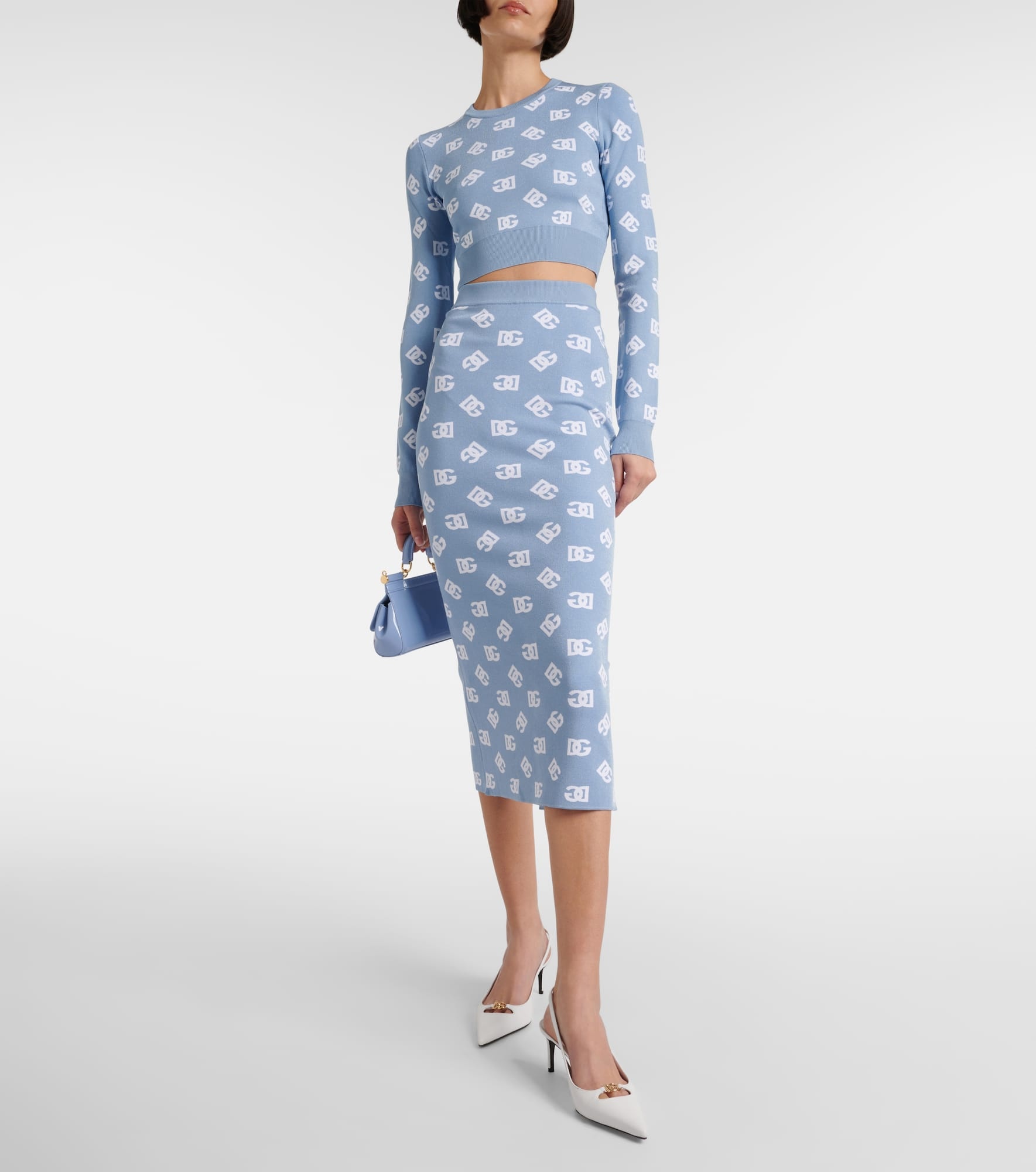 Logo midi skirt - 2