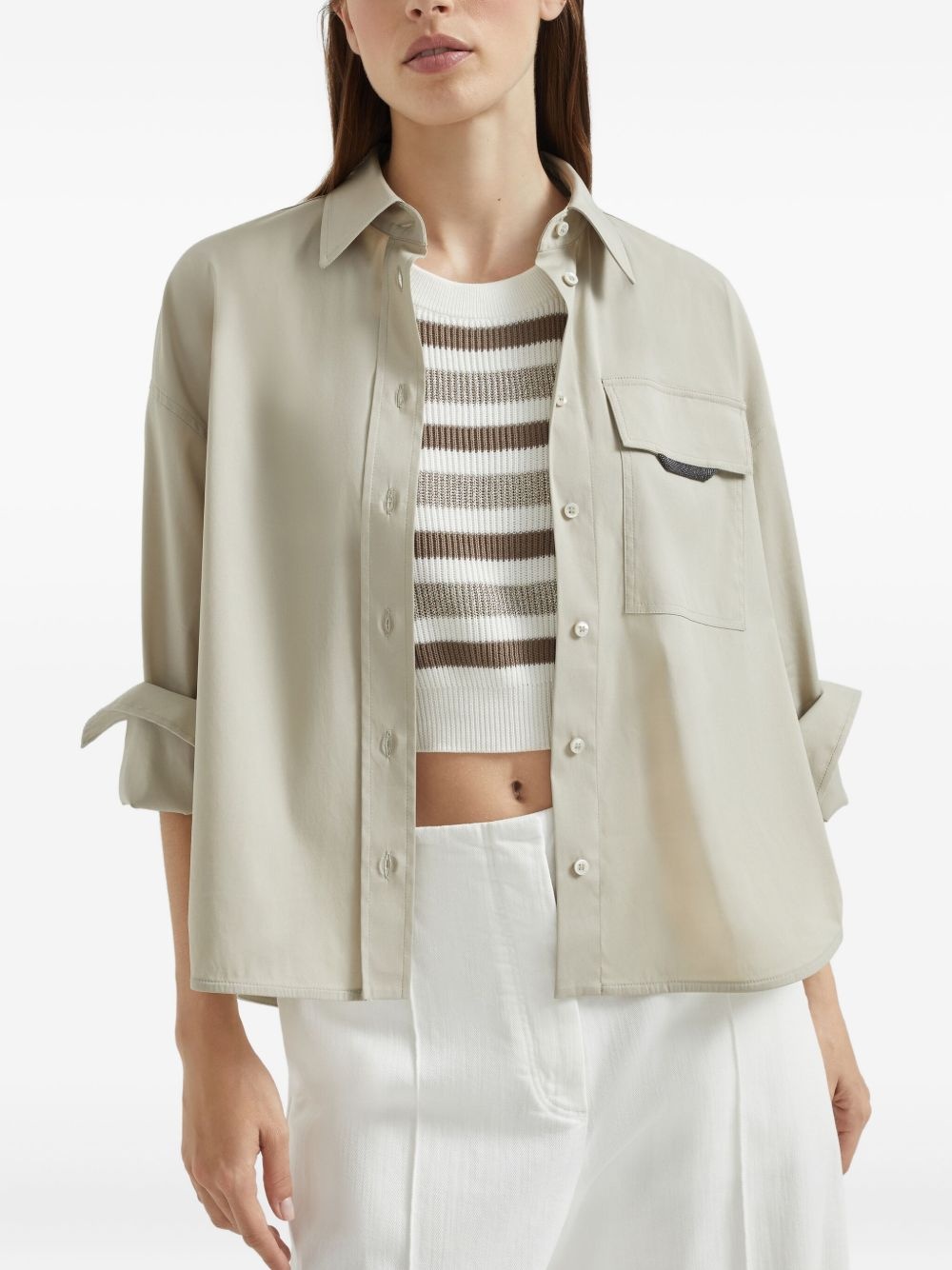 poplin shirt - 5