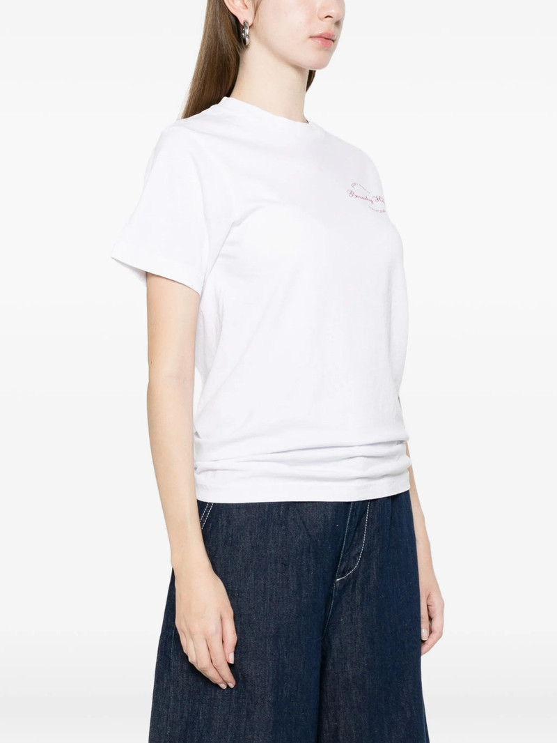 Sporty & Rich Script T-shirt 5