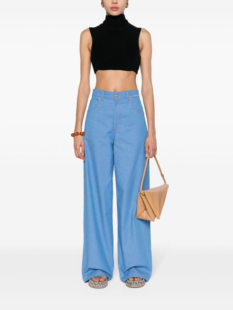 Marni high-rise wide-leg jeans outlook