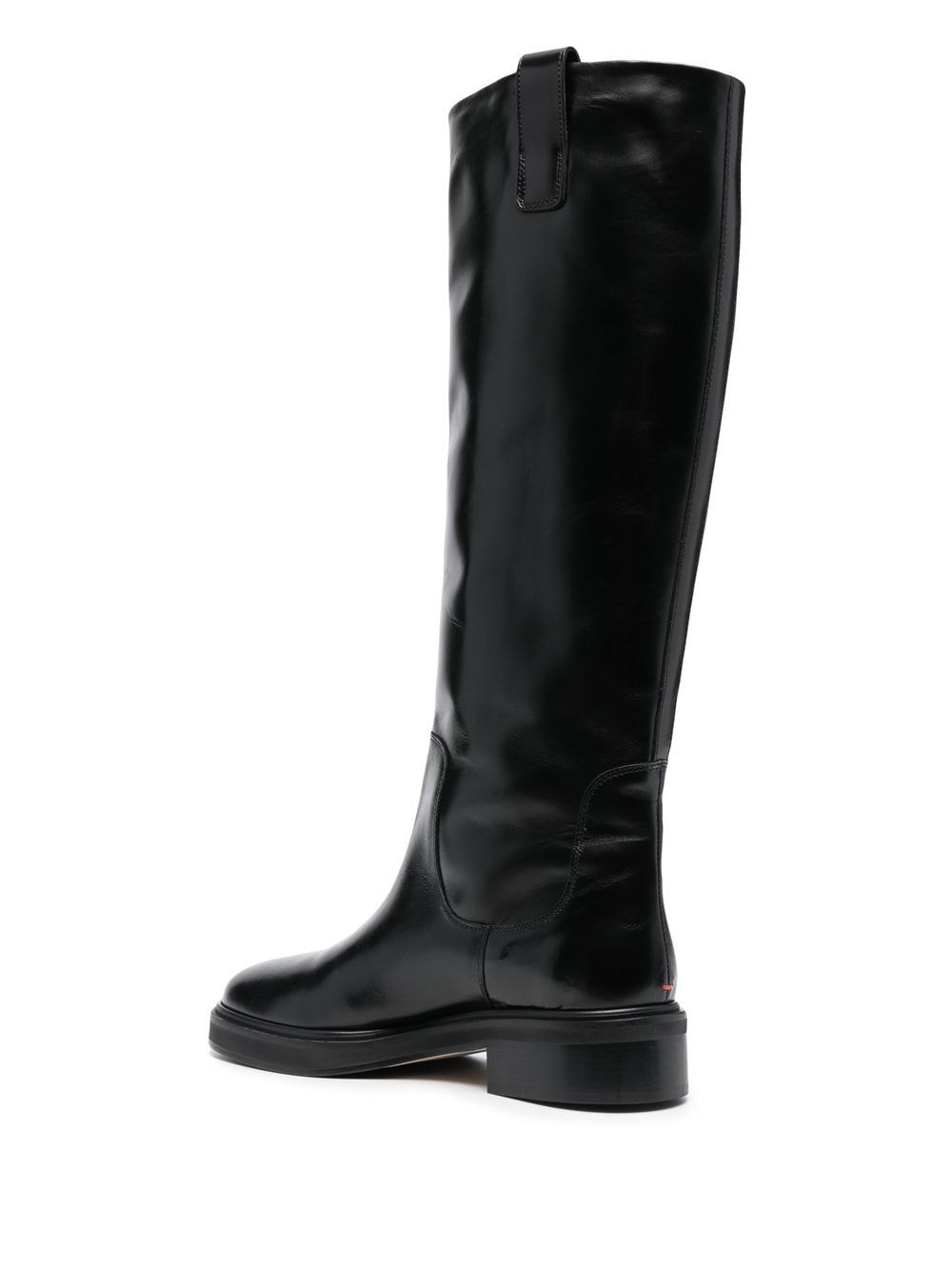 knee-high leather boots - 3