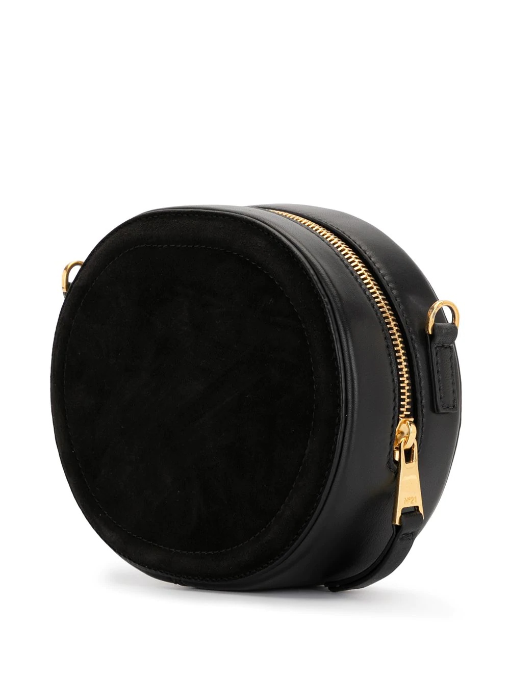 crystal-embellished circular crossbody bag - 3