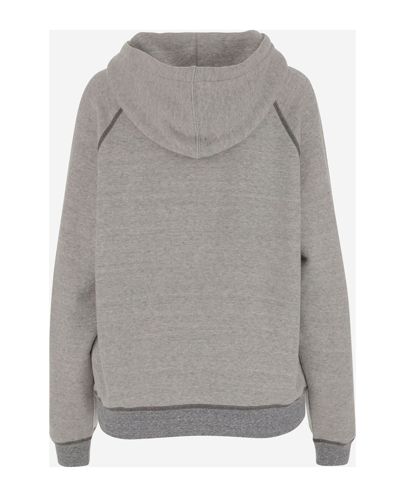 Cotton Blend Sweatshirt With Logo - 2