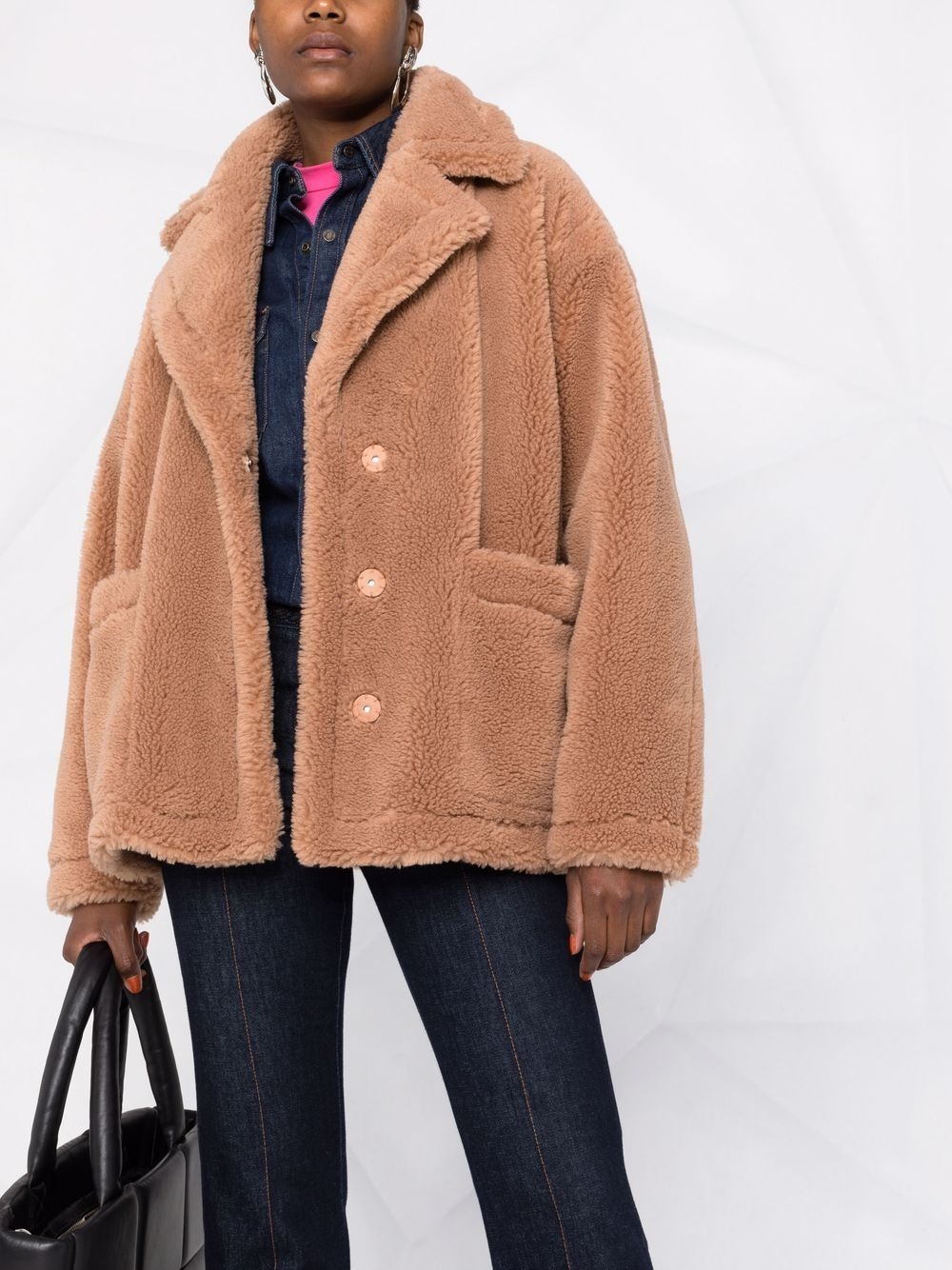 Marina faux-shearling jacket - 5