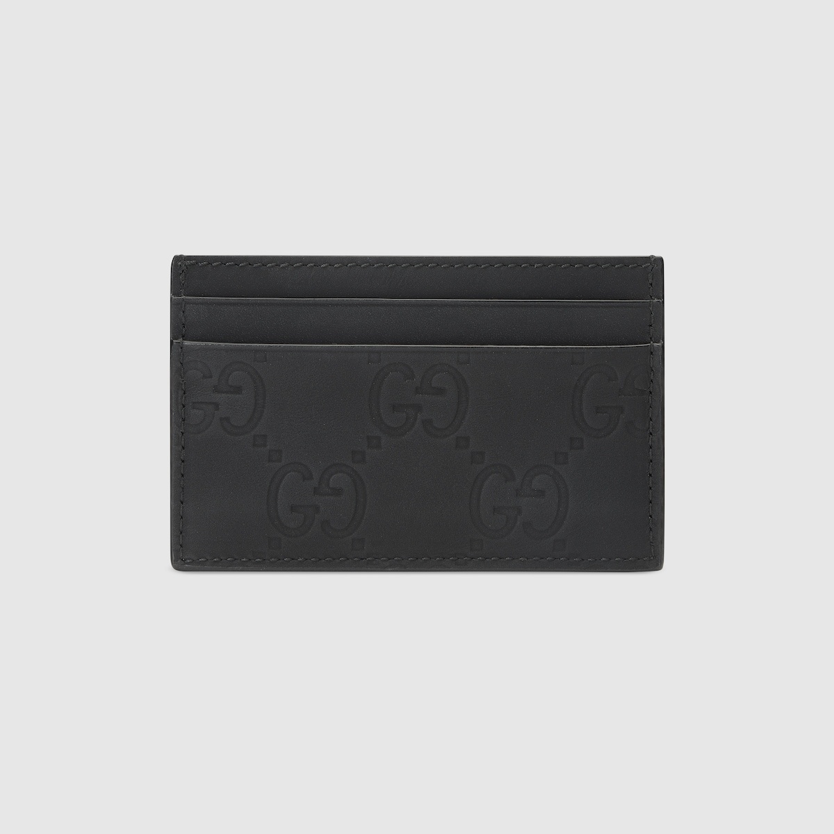 GG rubber-effect card case - 4