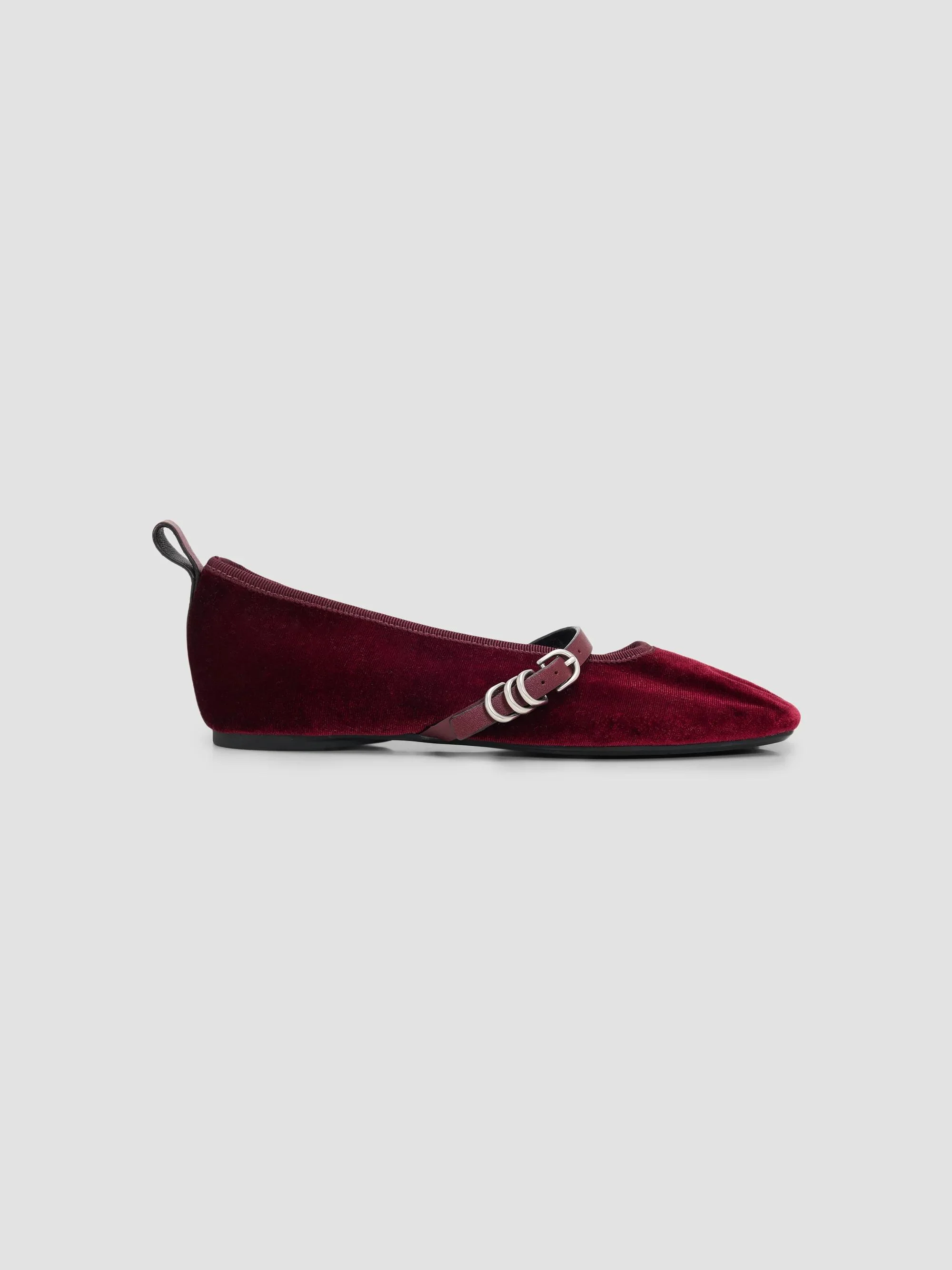Women's Spire Velvet Mary Janes - Merlot Velvet - 1