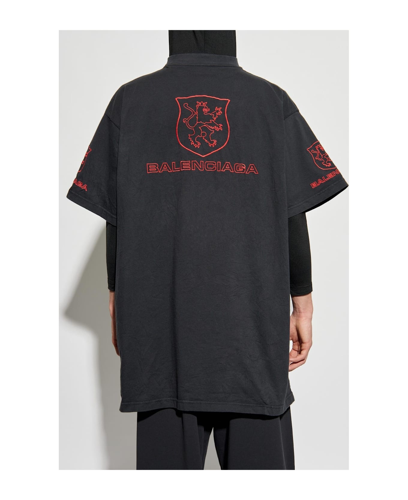 'lion Club' Oversize T-shirt - 4