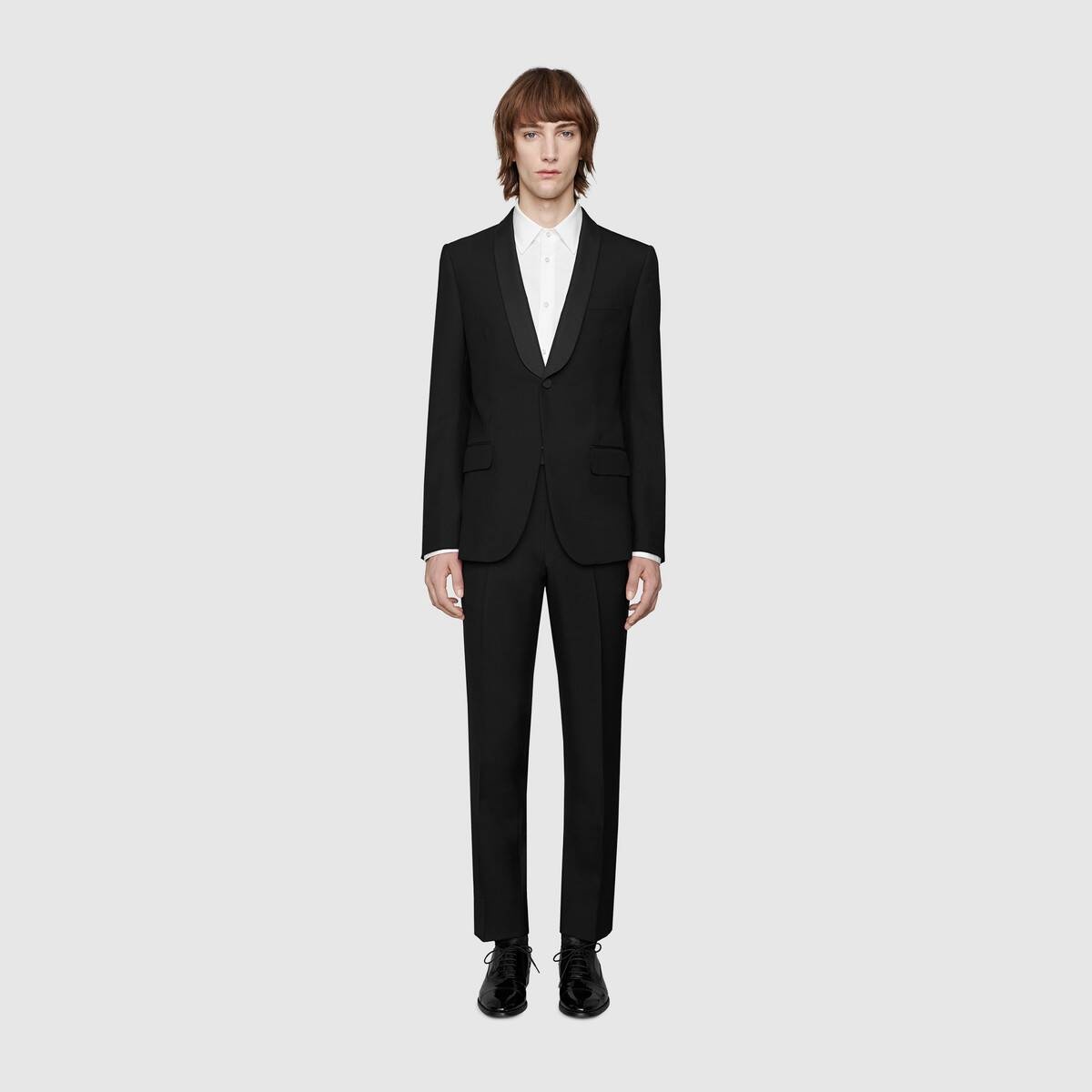 Tapered wool mohair tuxedo - 3