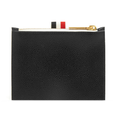 Thom Browne Thom Browne Printed Label Zip Wallet outlook