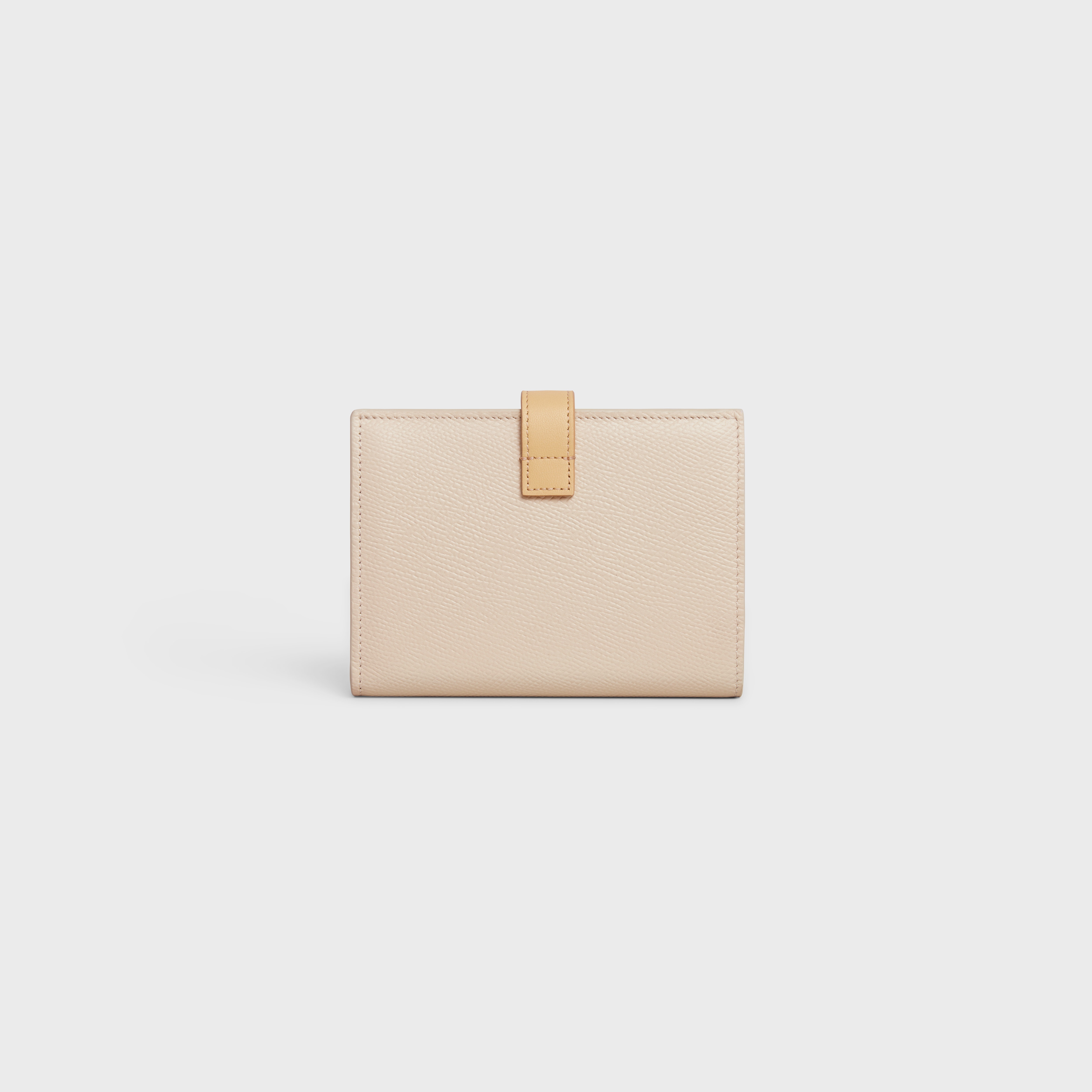 Medium strap wallet in Bicolour Grained Calfskin - 3