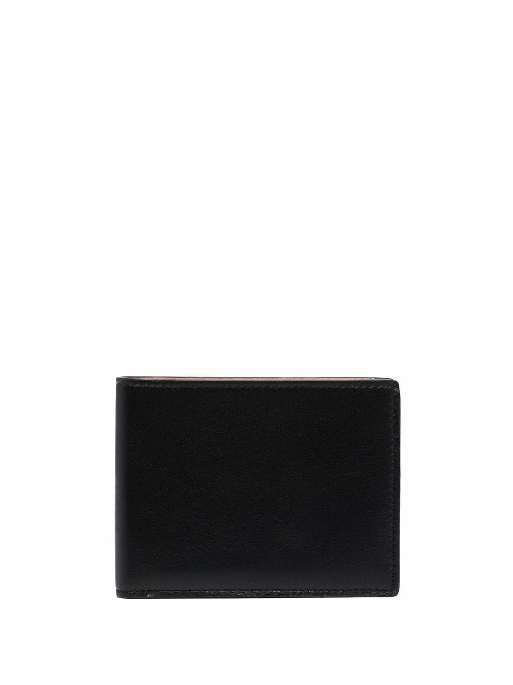 embossed logo billfold wallet - 1