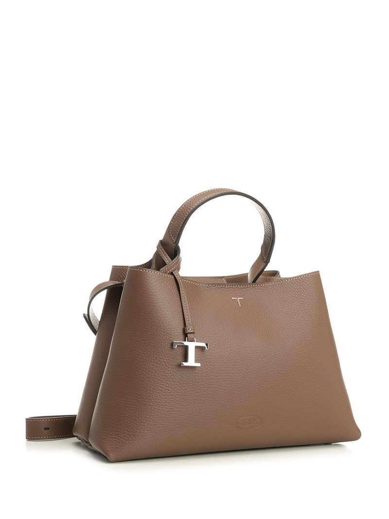 Tod's Apa Top Handle Piccola Handbags Brown outlook