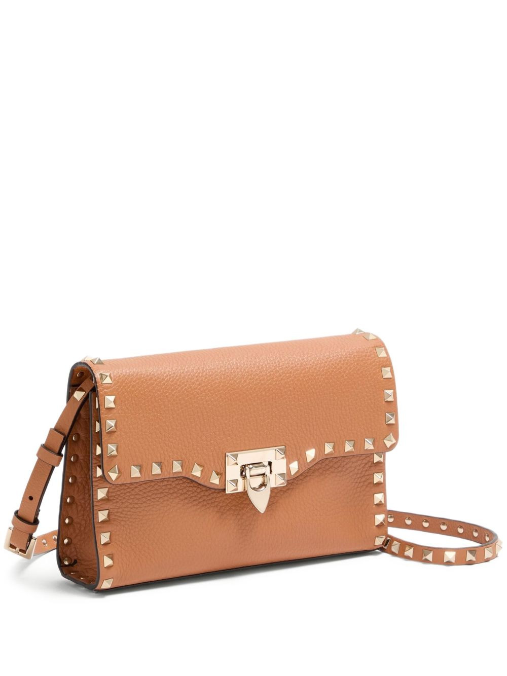 Rockstud leather shoulder bag - 1