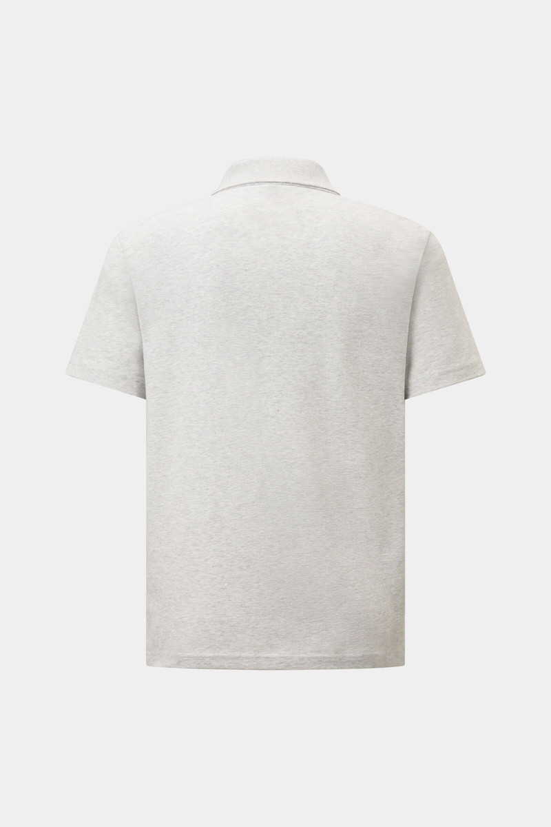BOGNER Ramon polo shirt in Light gray outlook