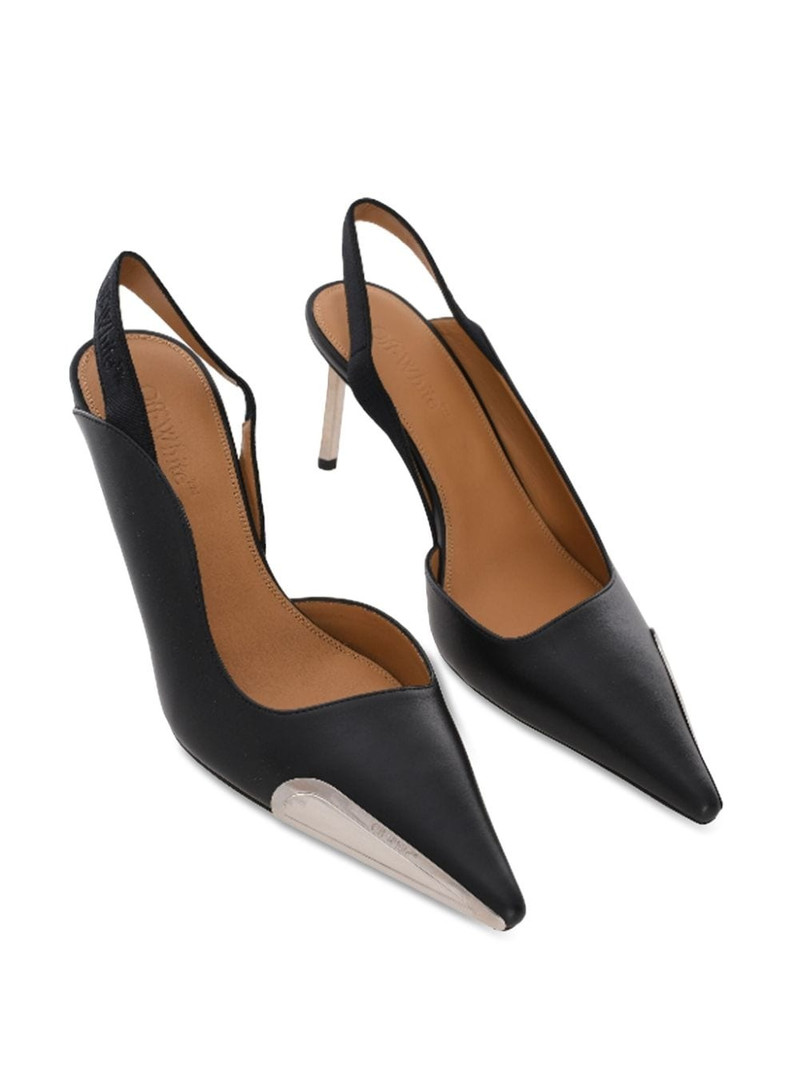 Off-White Allen Frame slingback pumps outlook
