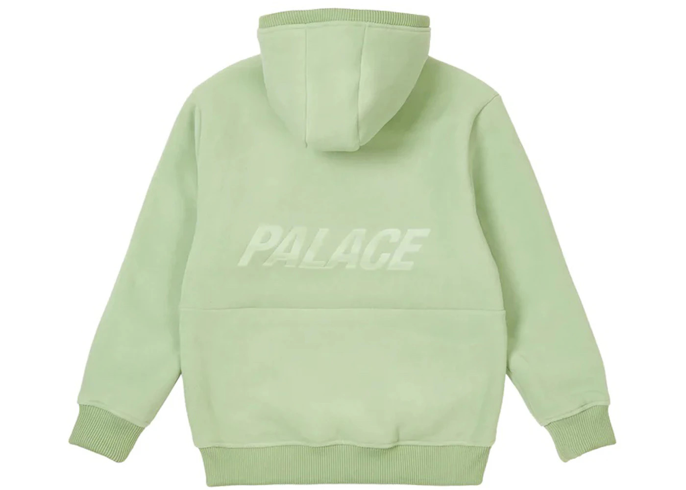 Palace Therma Zip Hood Green - 2
