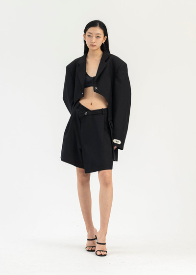 GmbH BLACK BLAZER WITH CUT-OUT outlook