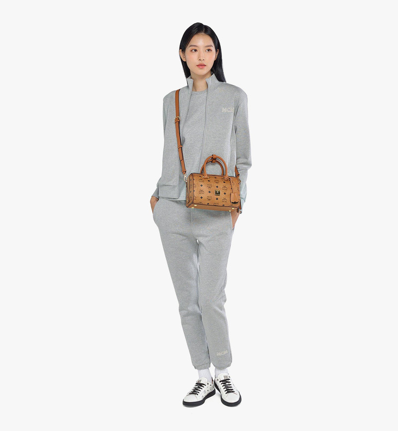 MCM Boston Bag in Visetos Original outlook