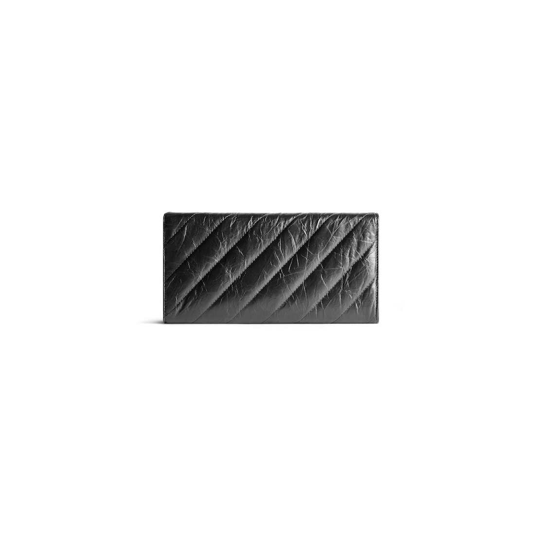 Women's Crush Wallet On Chain Quilted  in Black - 3